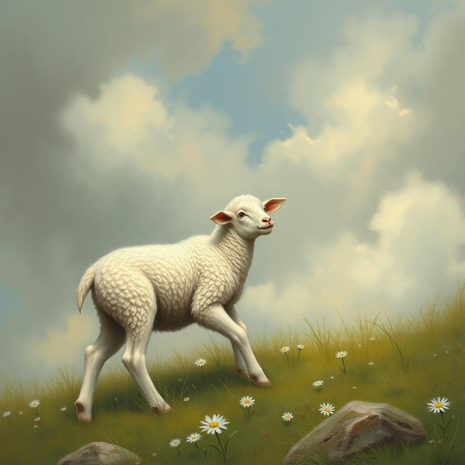 Dream : Catching a lamb in a dream