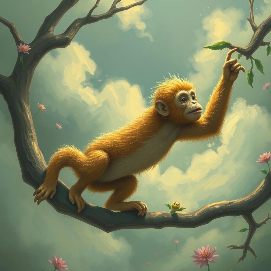 Dream : Catching a monkey in a dream