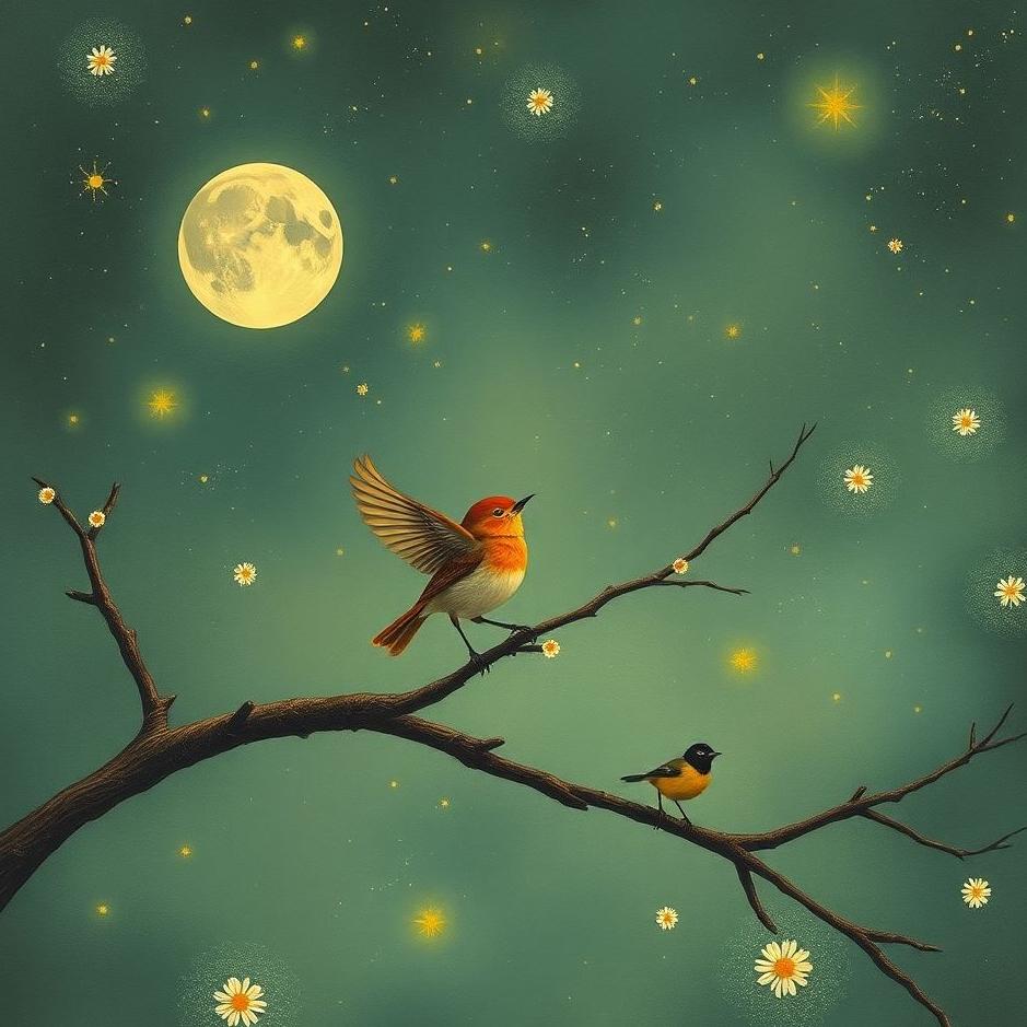 Dream : Catching a nightingale in a dream