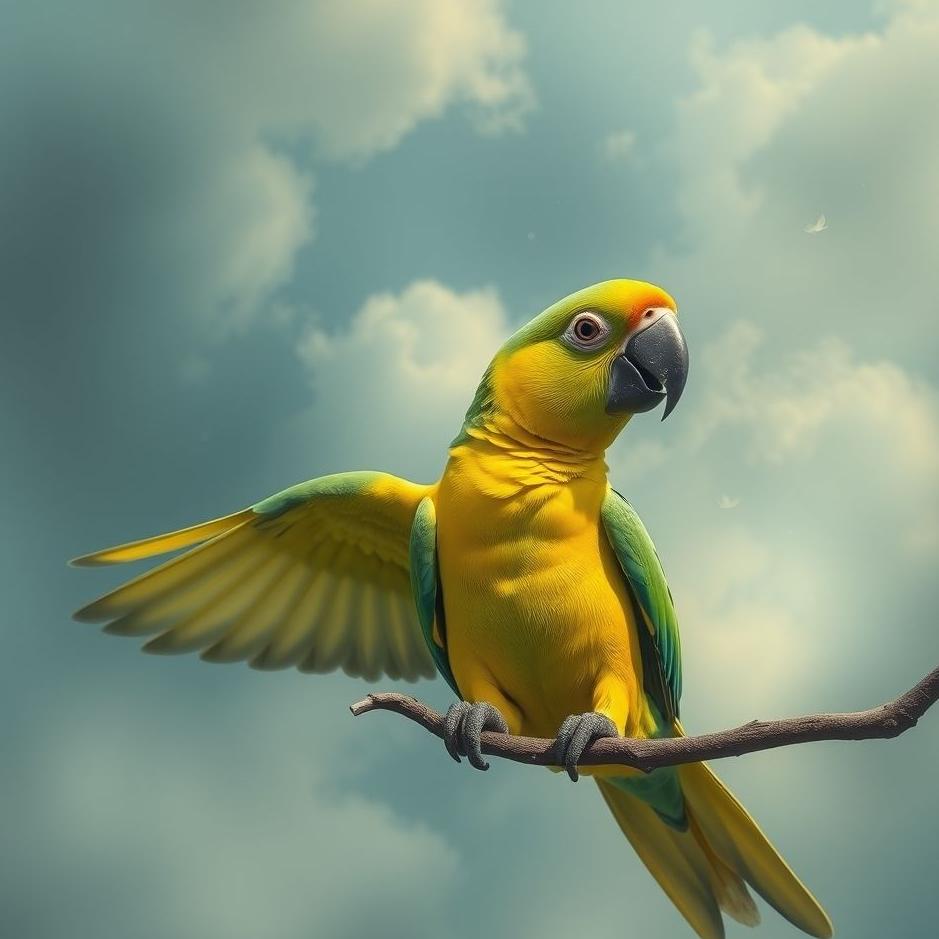 Dream : Catching a parrot in a dream
