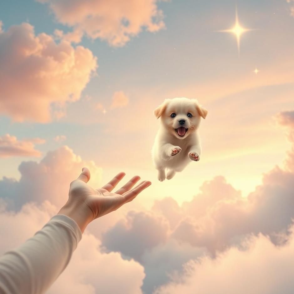 Dream : Catching a puppy in a dream