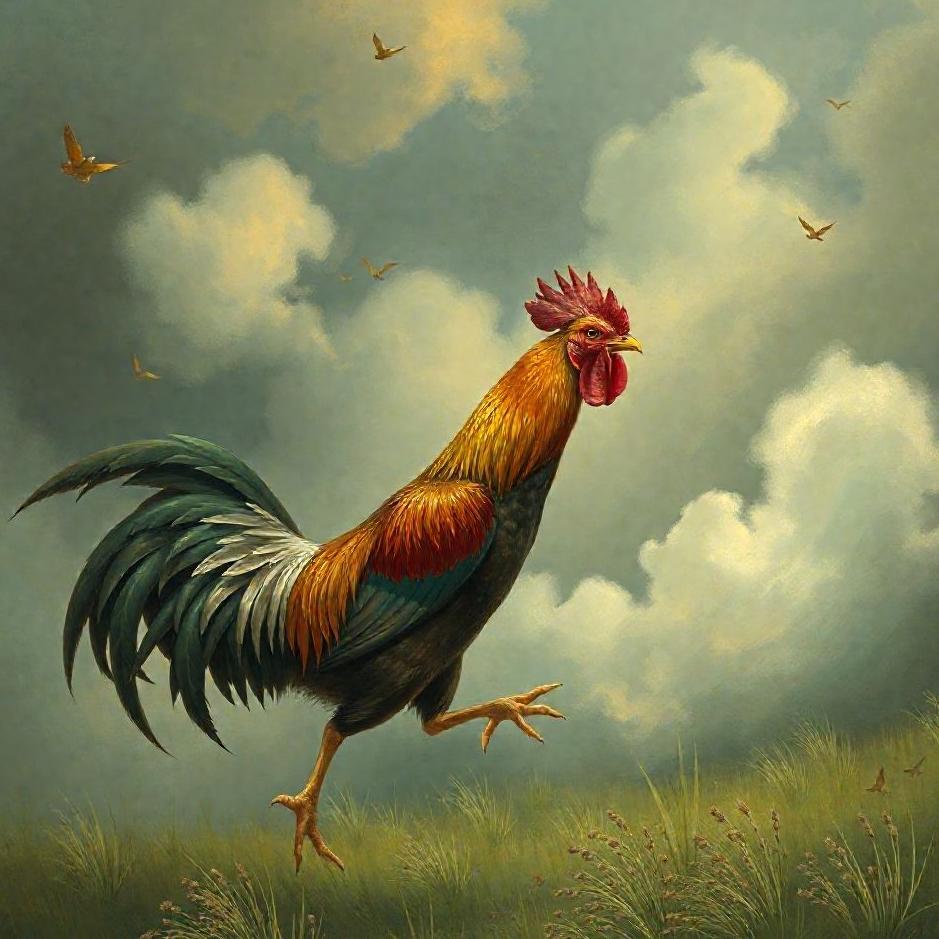 Dream : Catching a rooster in a dream
