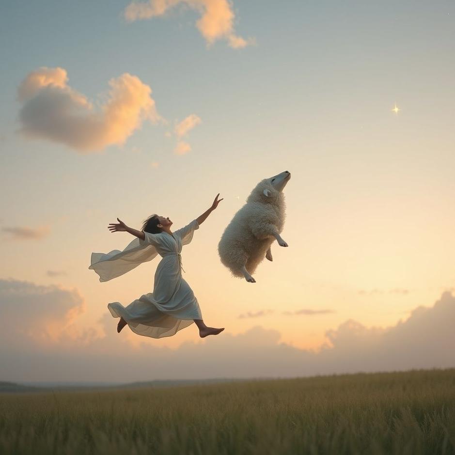 Dream : Catching a sheep in a dream