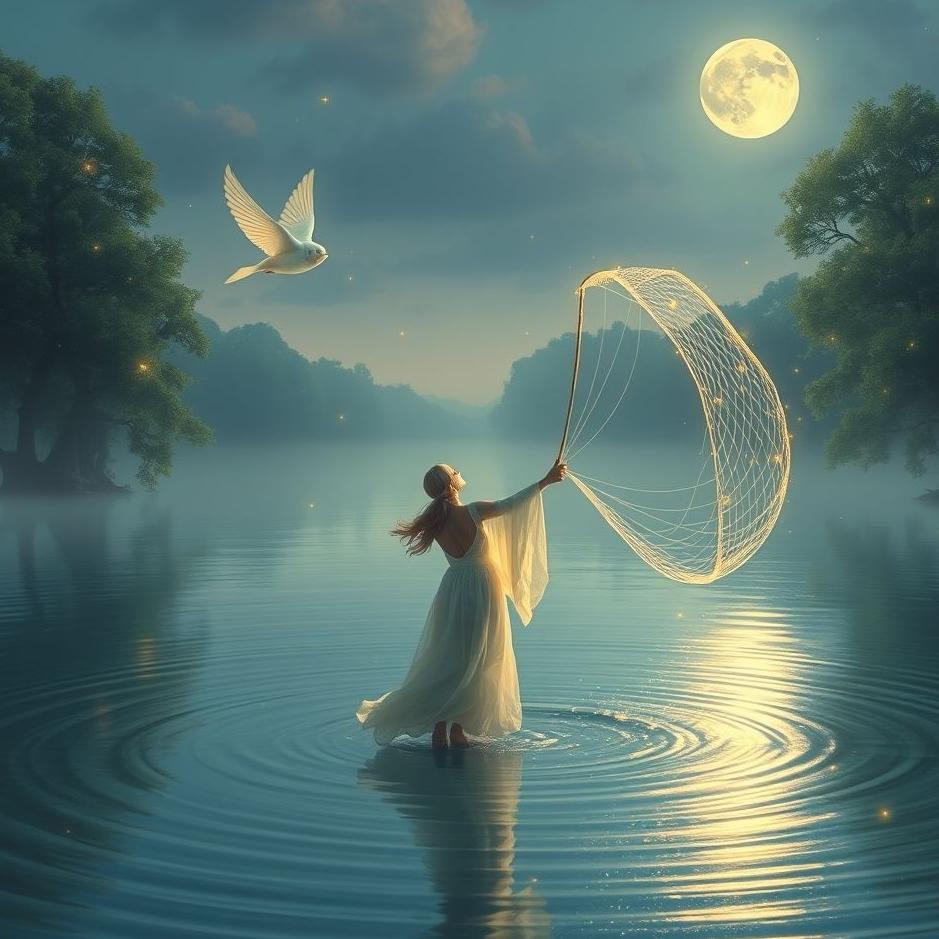 Dream : Catching a swallow fish in a dream