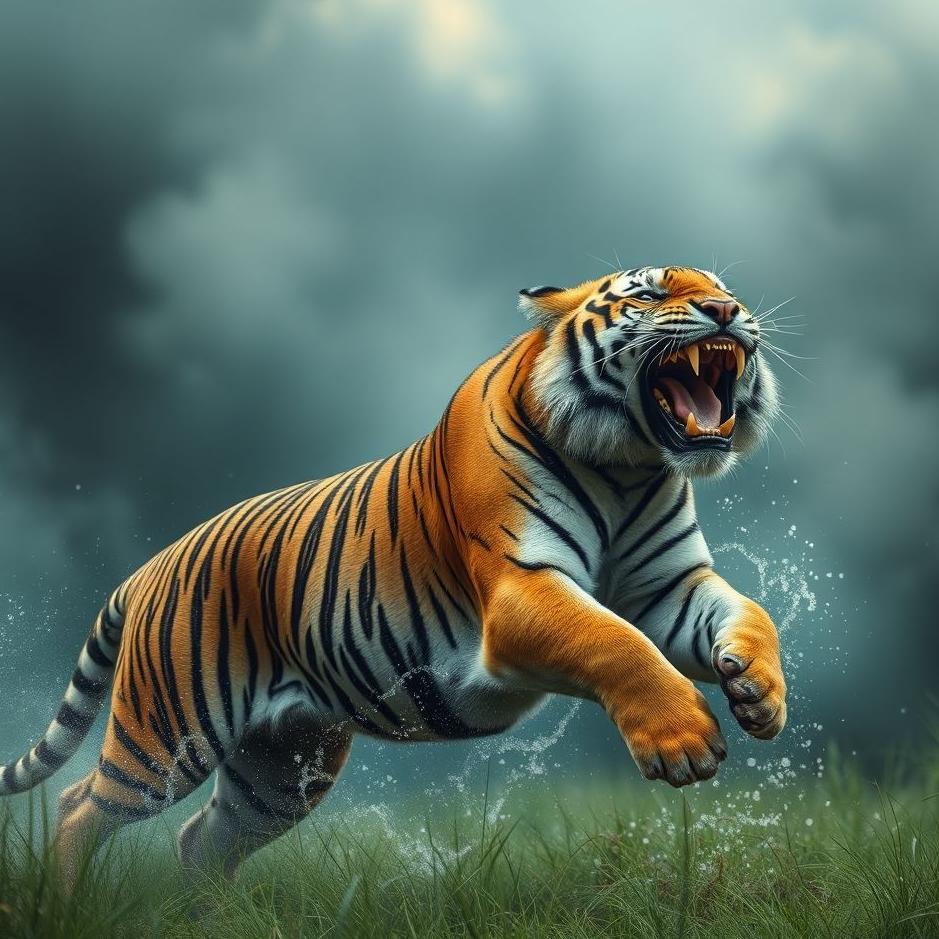 Dream : Catching a tiger in a dream