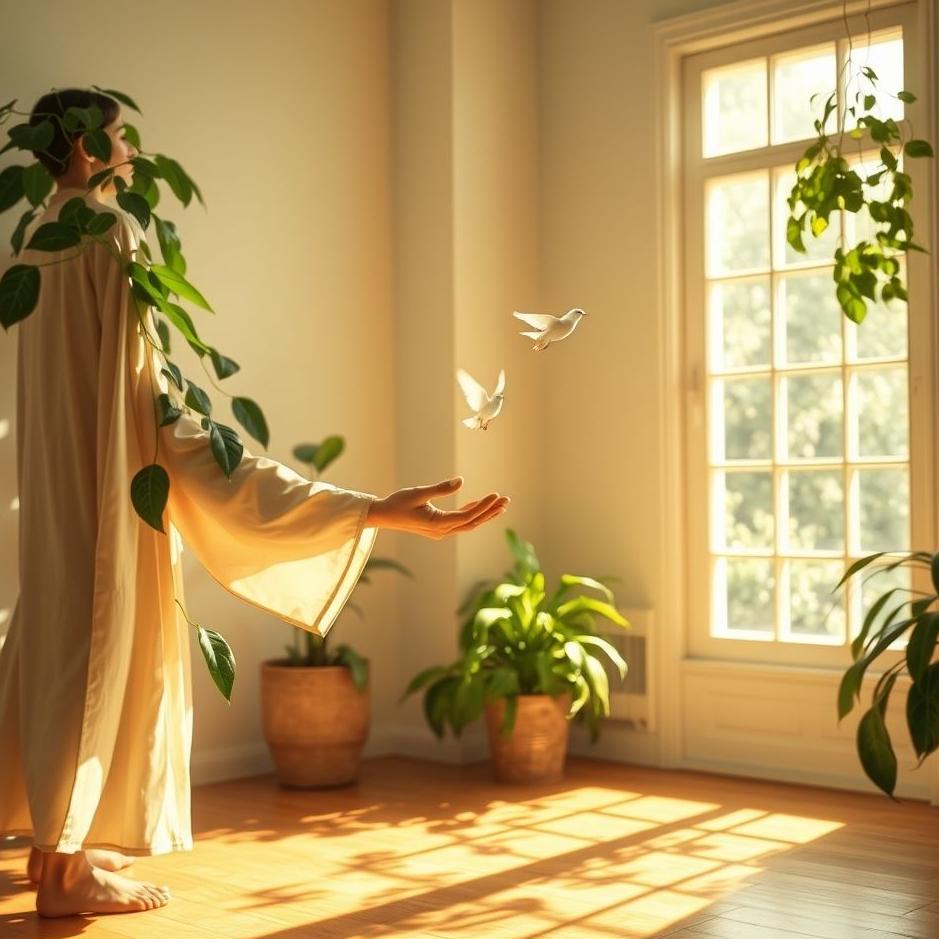 Dream : Catching a white canary 