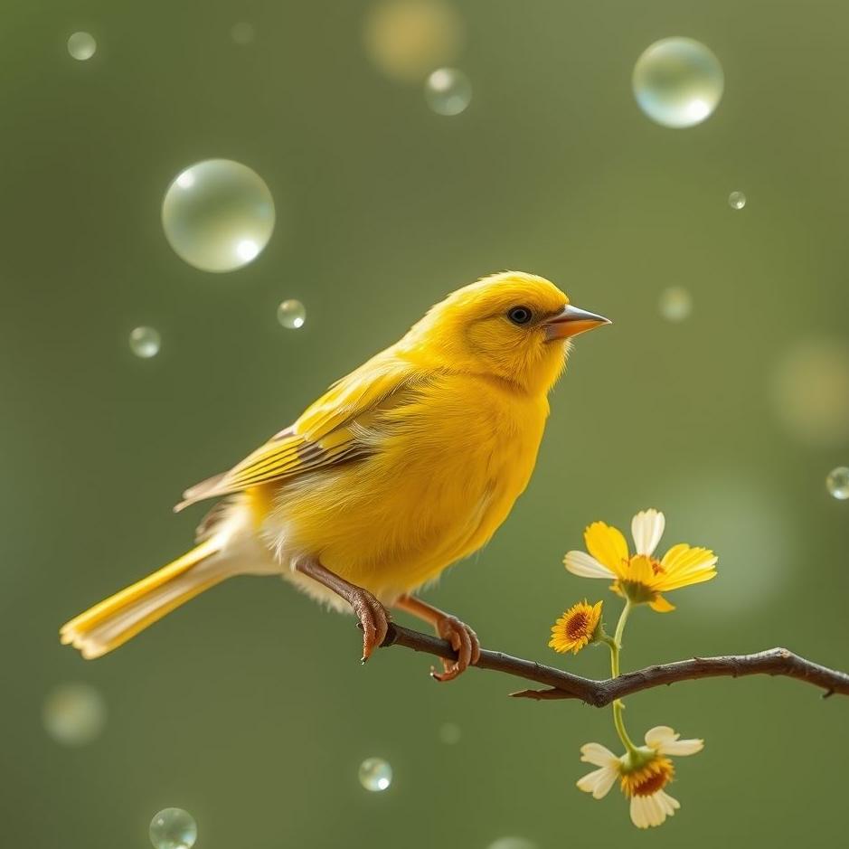 Dream : Catching a yellow canary in a dream