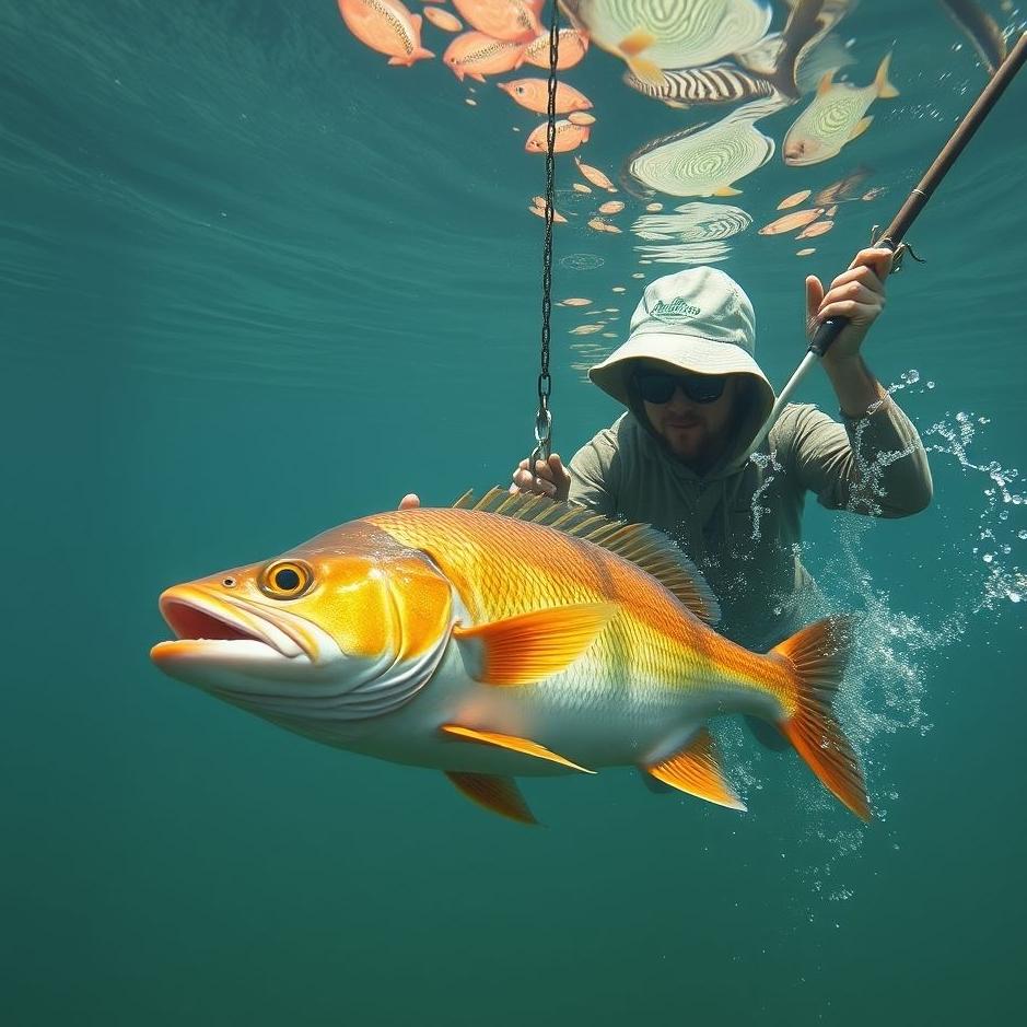 Dream : Catching and kidnapping fish in a dream