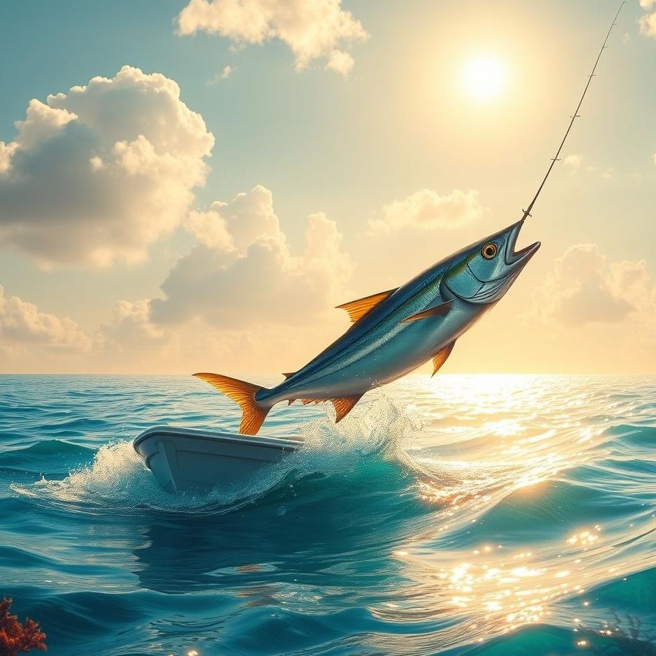 Dream : Catching bonito fish in a dream