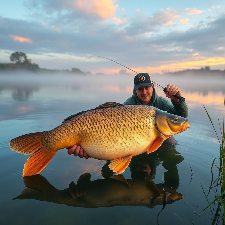 Dream : Catching carp fish