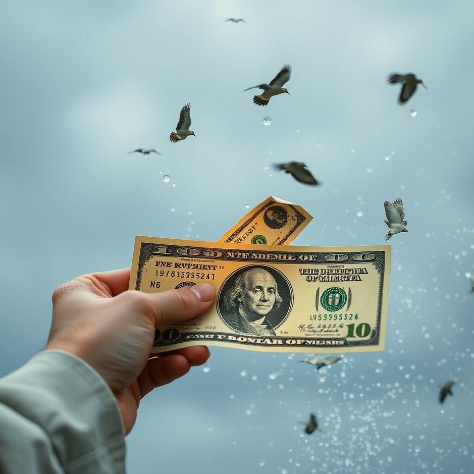 Dream : Catching fake money in a dream