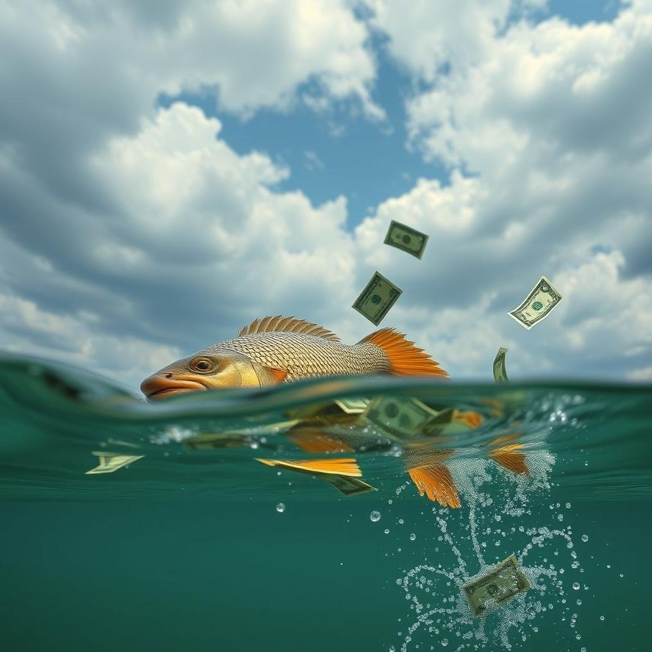 Dream : Catching money in a dream