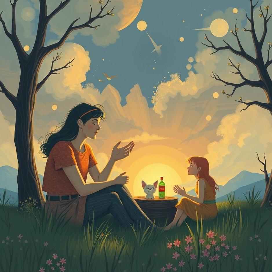 Dream : Catching up with a chat in a dream