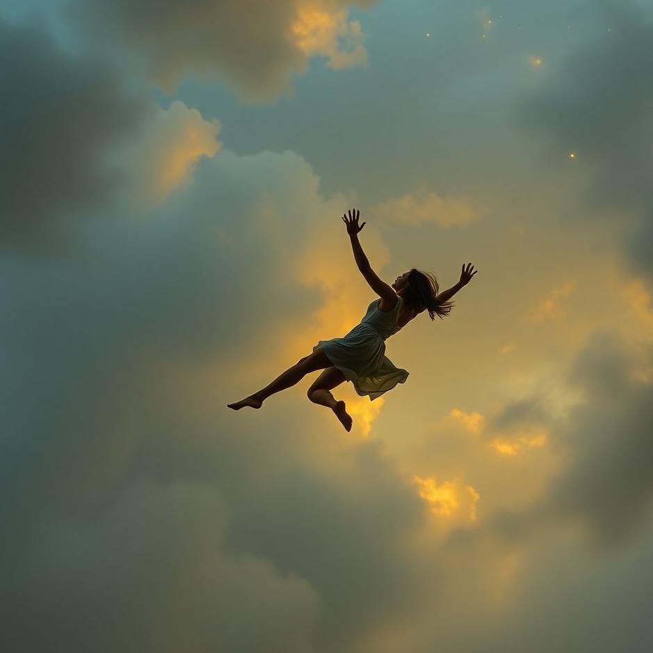 Dream : Catching you falling from a balcony in a dream