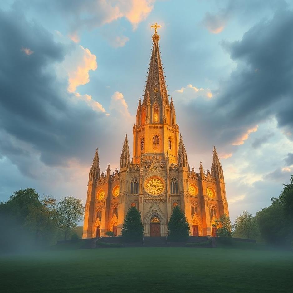 Dream : Cathedral in a dream