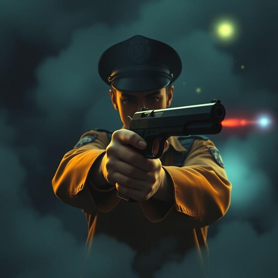 Dream : Caught by the police with a gun in a dream