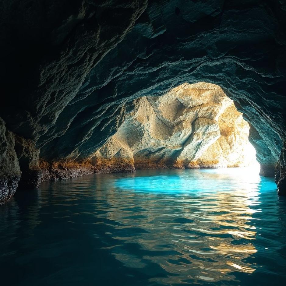 Dream : Cave full of water in a dream