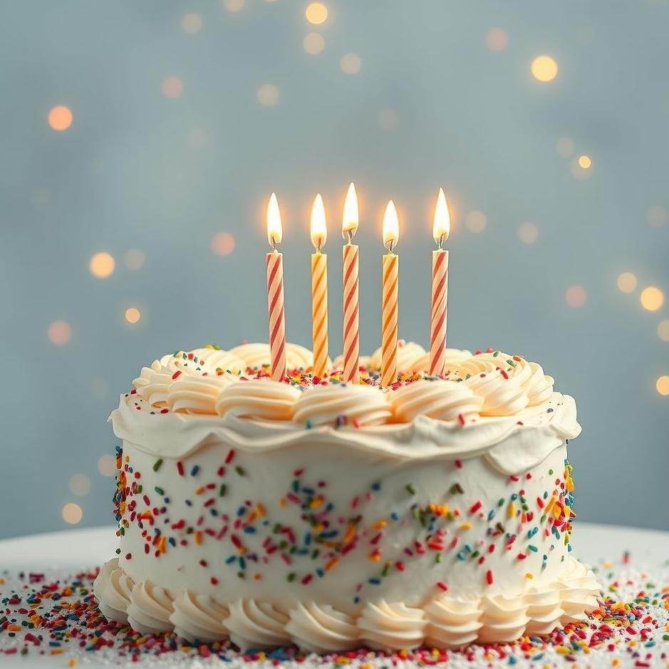 Dream : Celebration cake in a dream