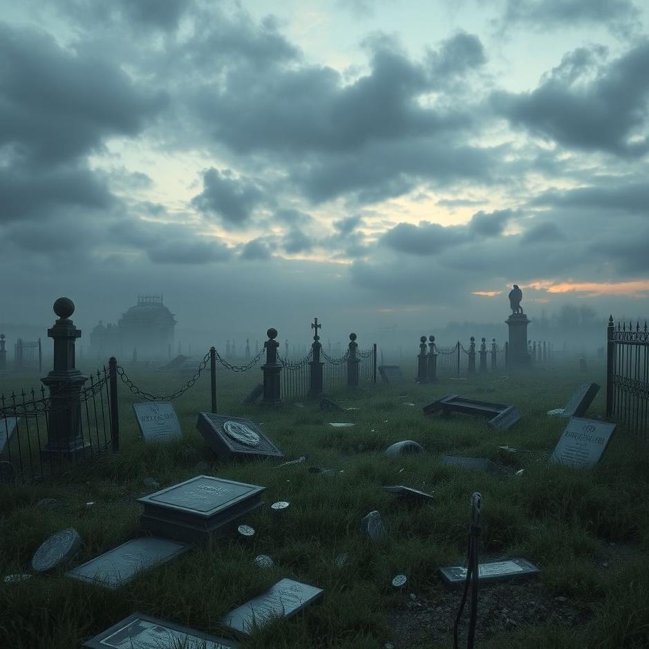 Dream : Cemetery being demolished in a dream