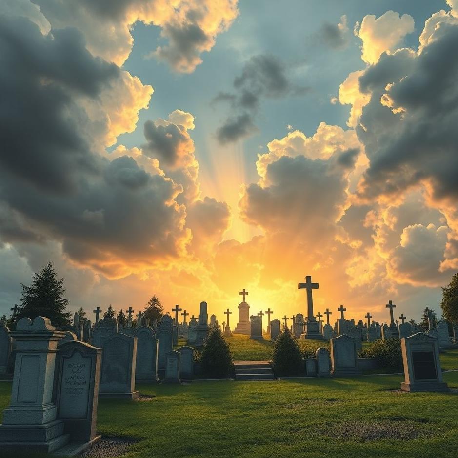 Dream : Cemetery being opened in a dream