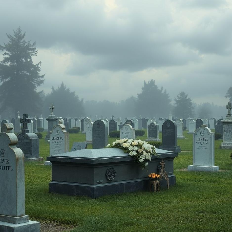 Dream : Cemetery funeral in a dream