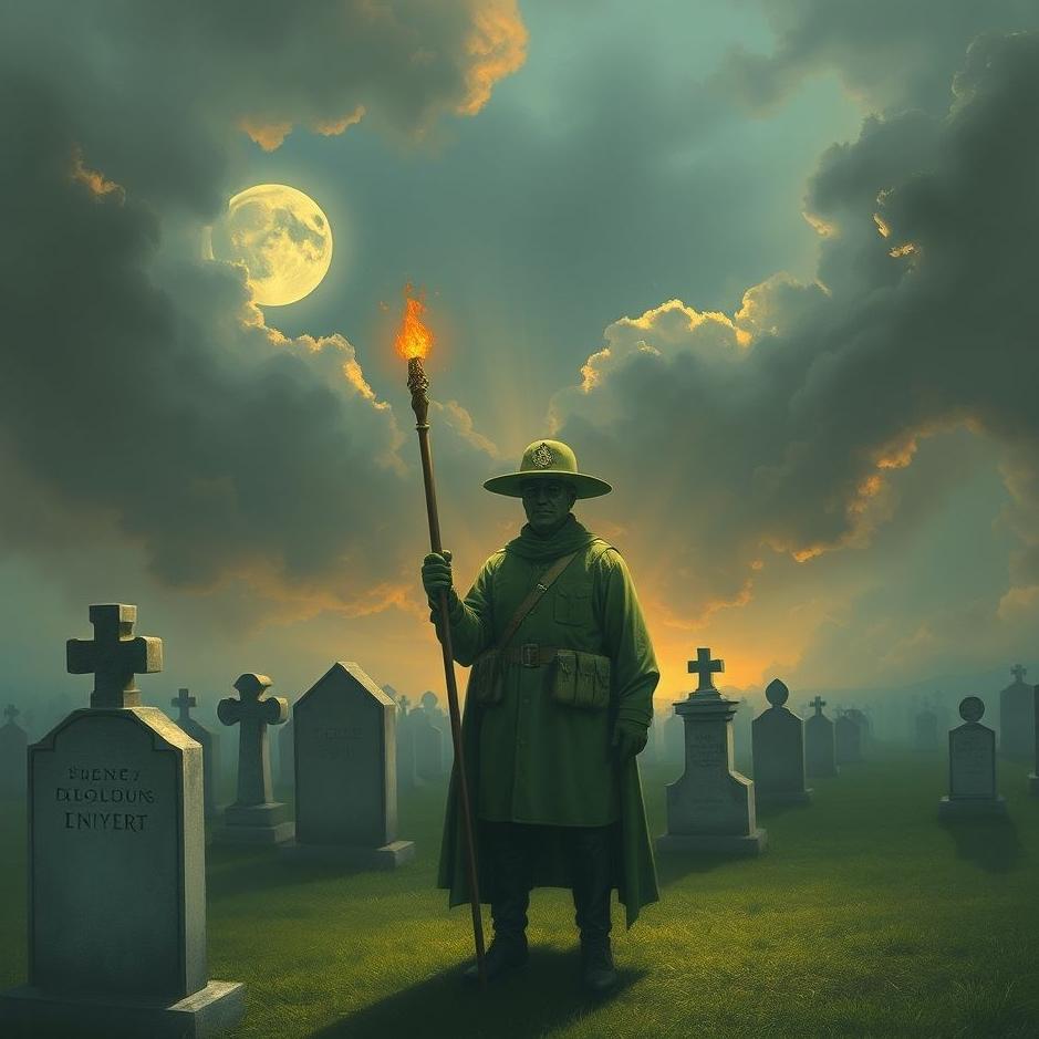 Dream : Cemetery guard in a dream