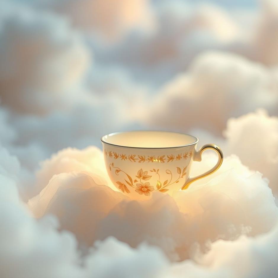 Dream : Ceramic cup in a dream