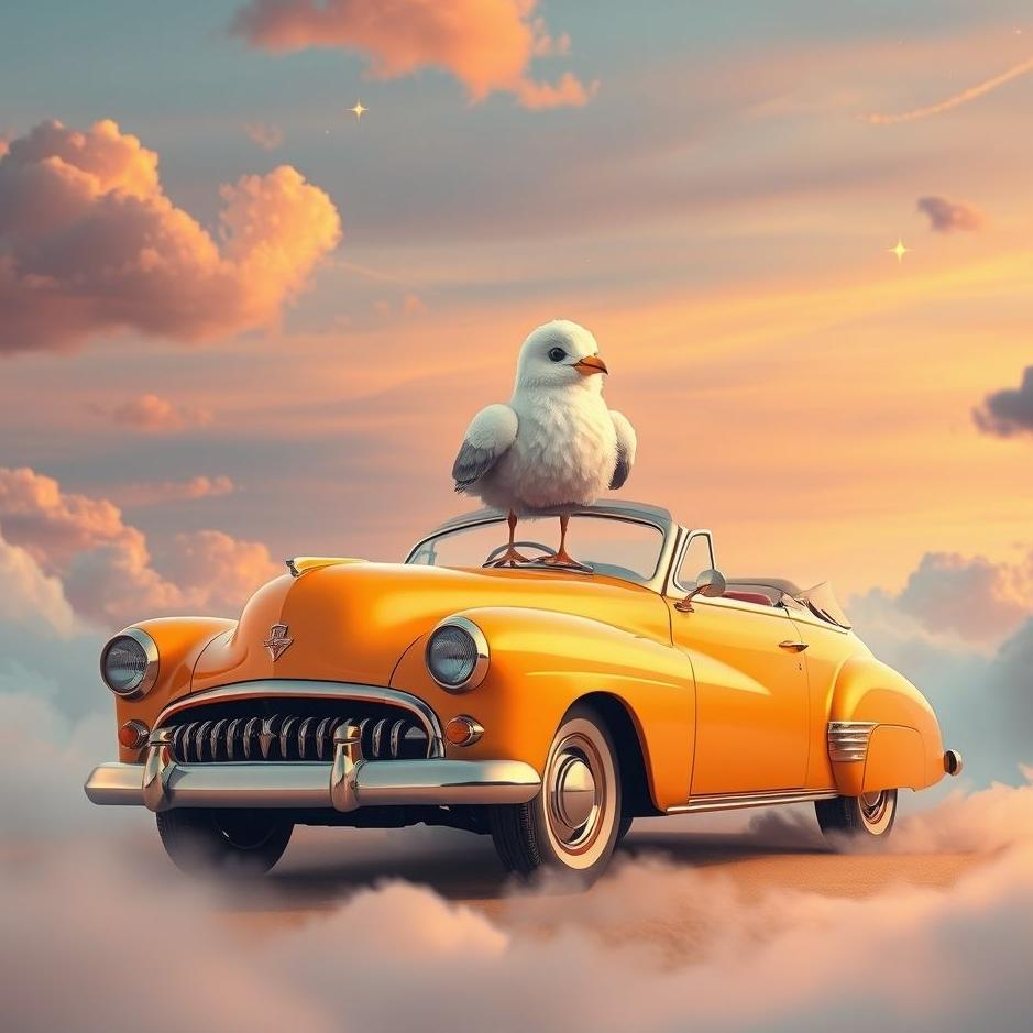 Dream : Chaika on the car in the dream