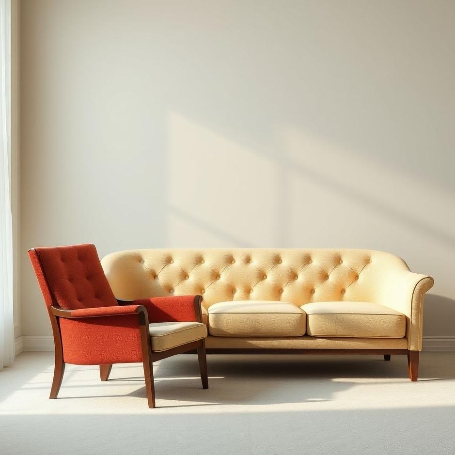 Dream : Chair and a sofa in a dream