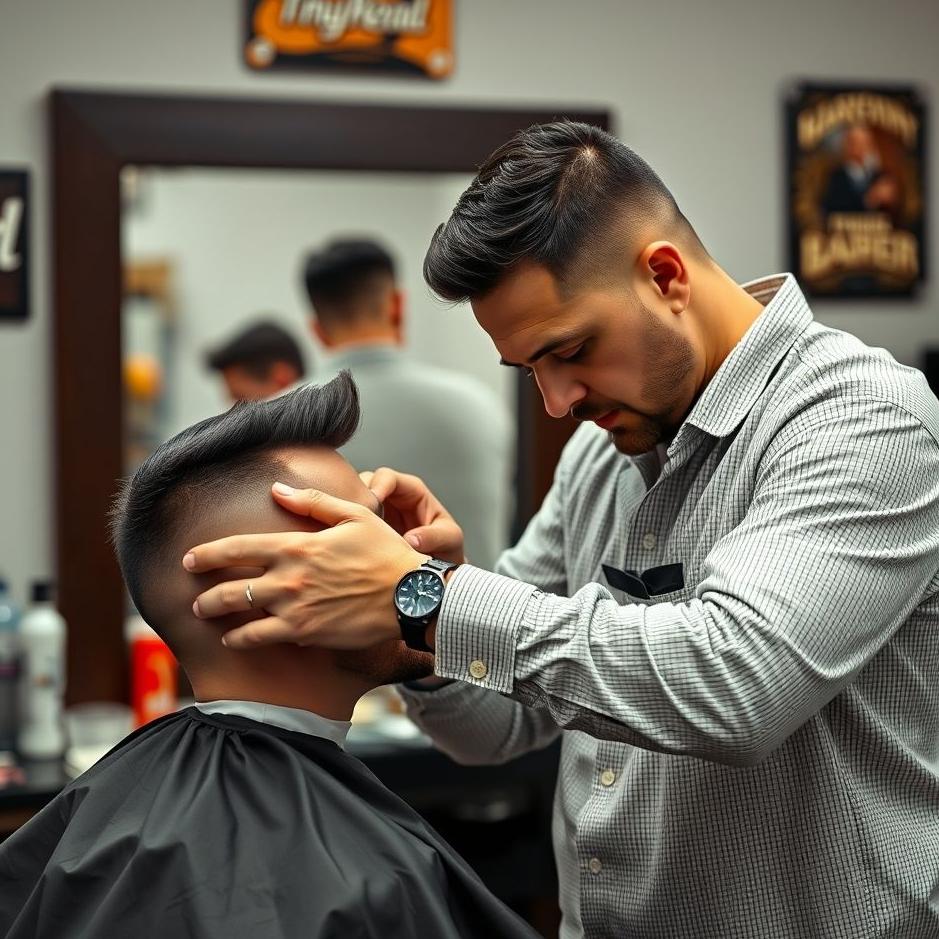 Dream : Changing a barber 