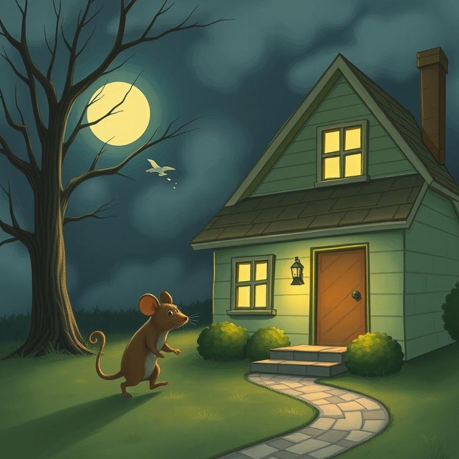 Dream : Chaseing a mouse out of your house in a dream
