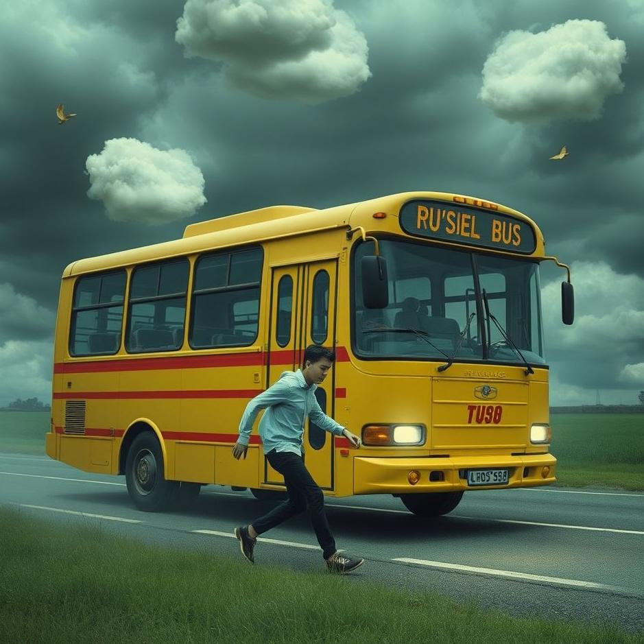 Dream : Chasing a bus in a dream
