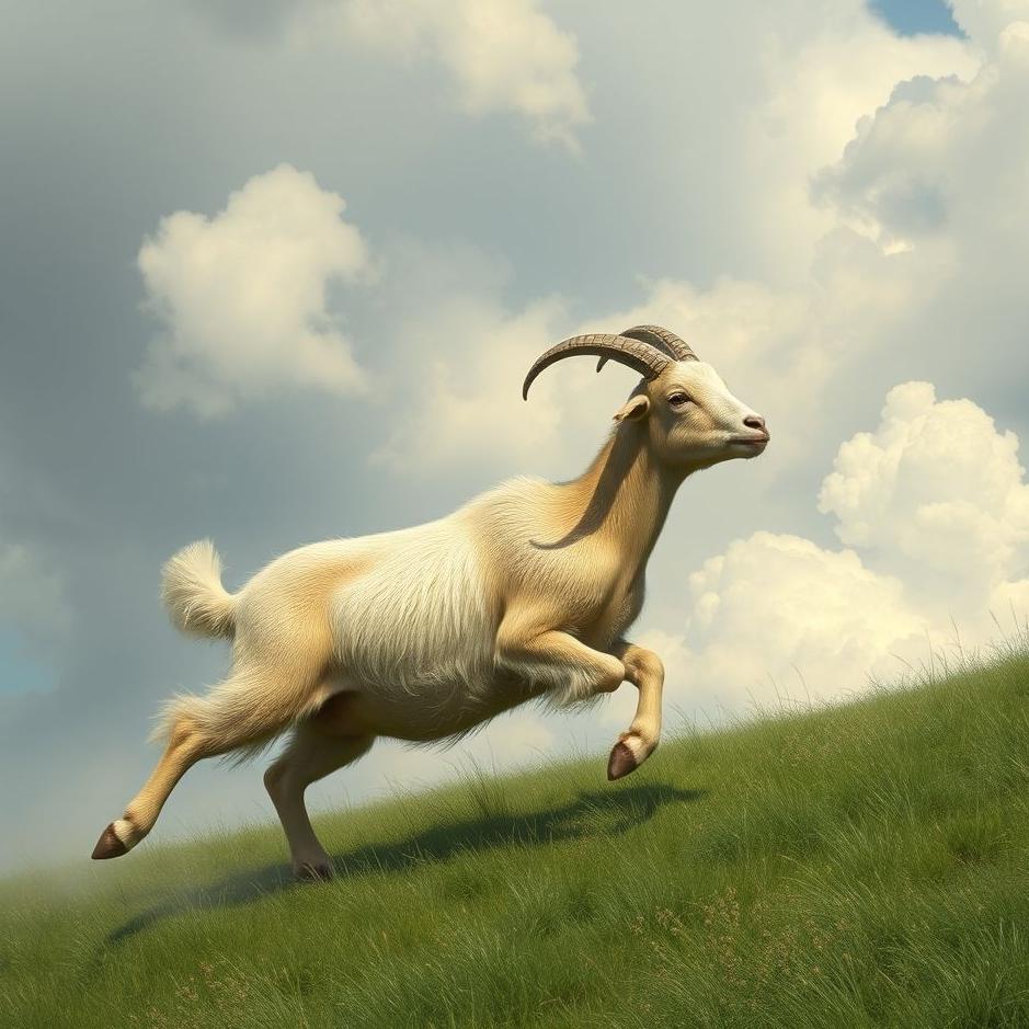 Dream : Chasing a goat in a dream