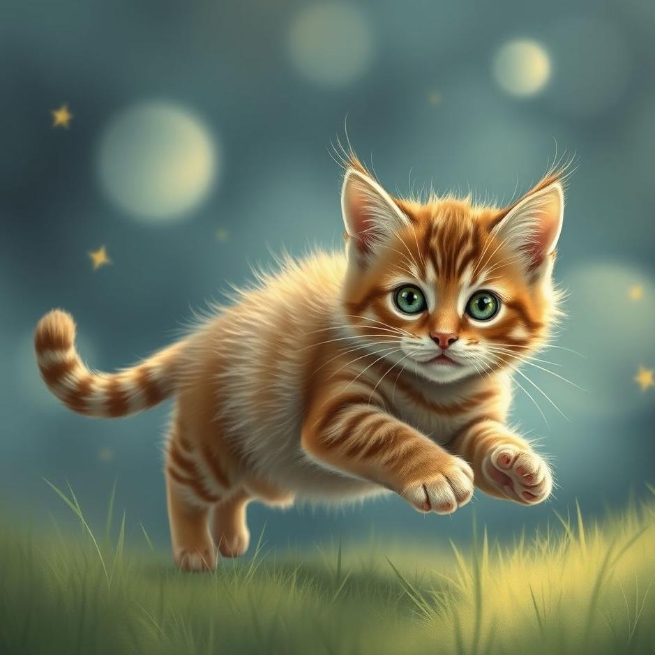 Dream : Chasing a kitten in a dream