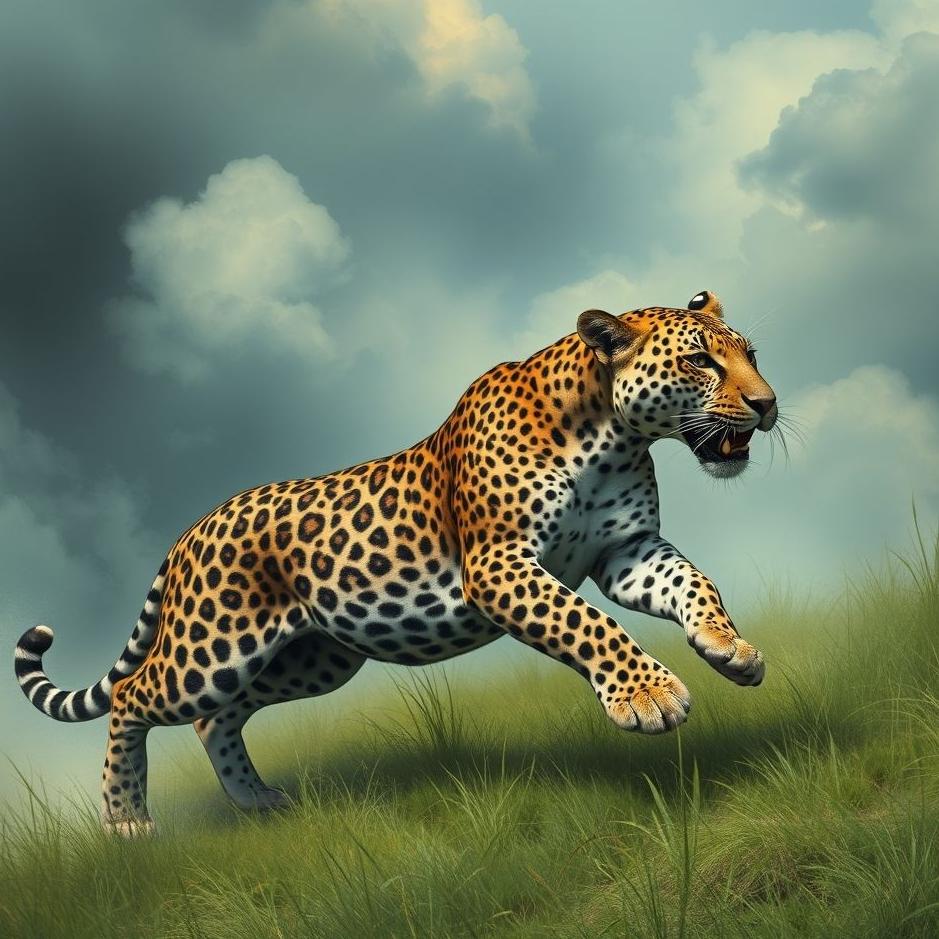 Dream : Chasing a leopard in a dream