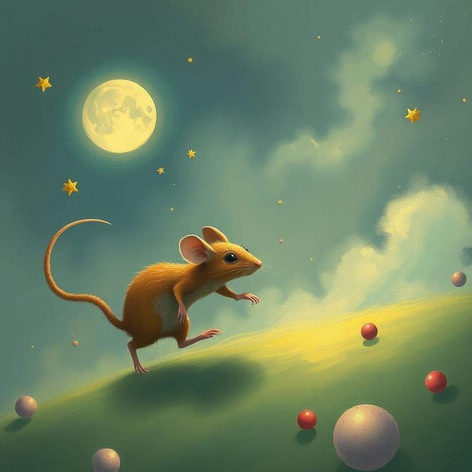 Dream : Chasing a little mouse in a dream