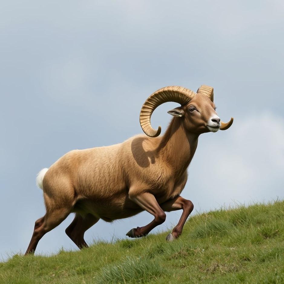 Dream : Chasing a ram in your dream
