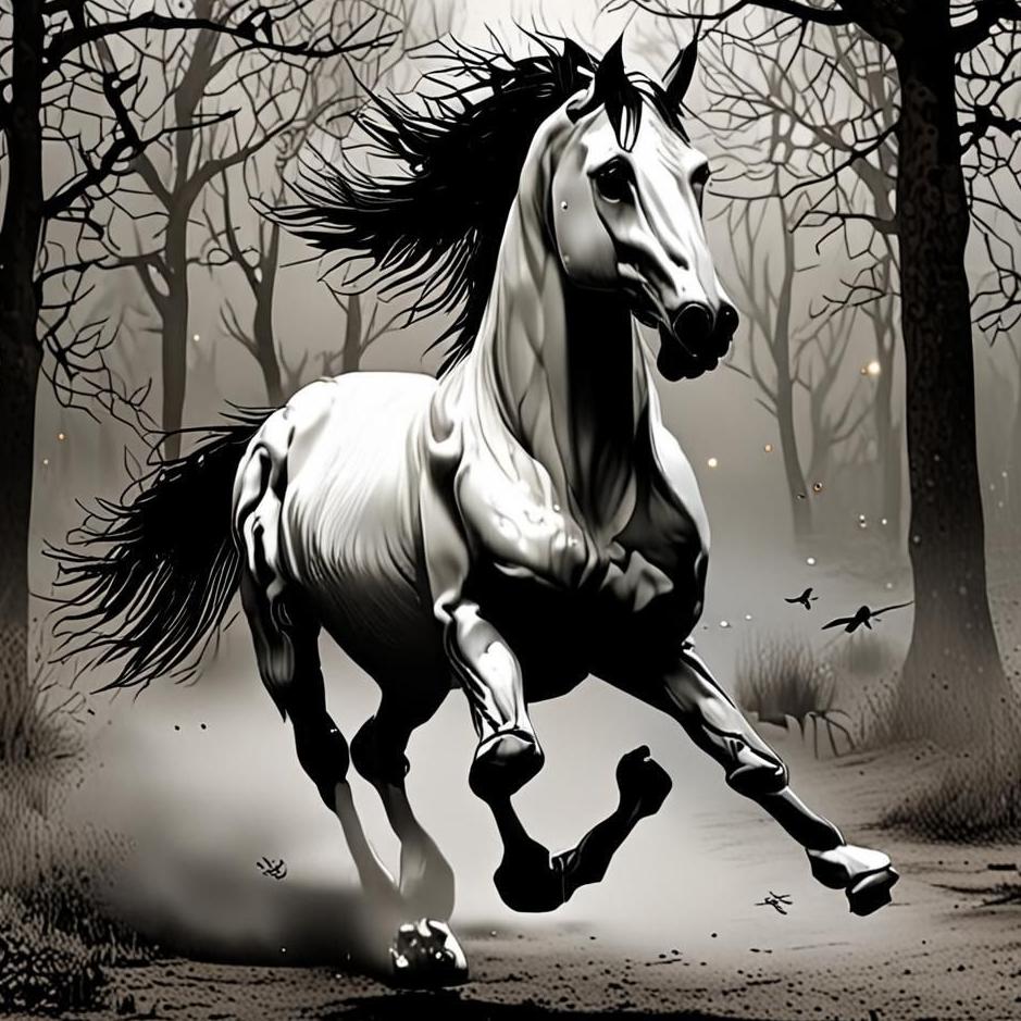 Dream : Chasing horse in a dream