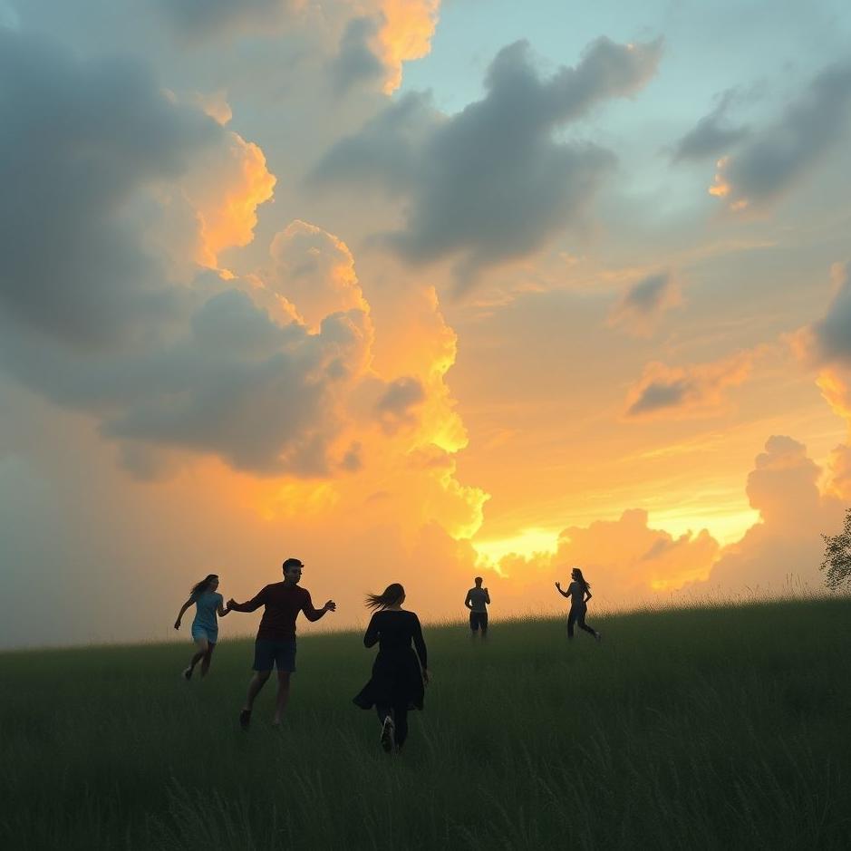 Dream : Chasing people in a dream