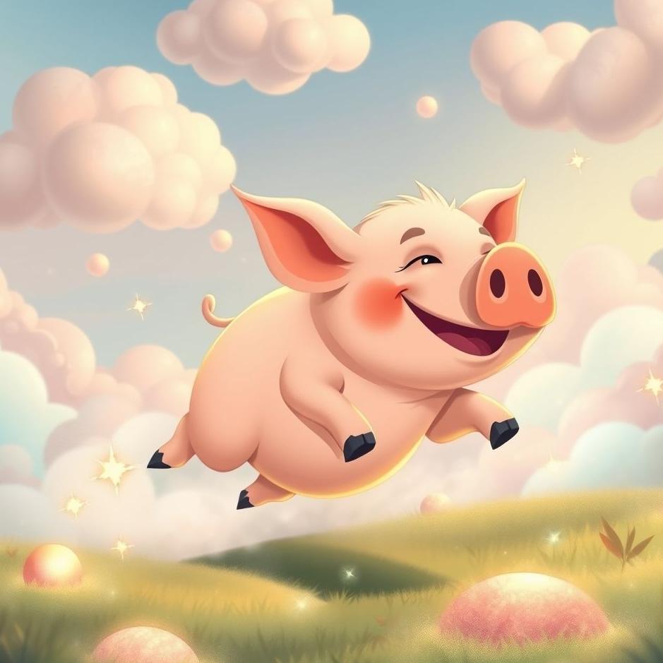 Dream : Chasing pig in a dream