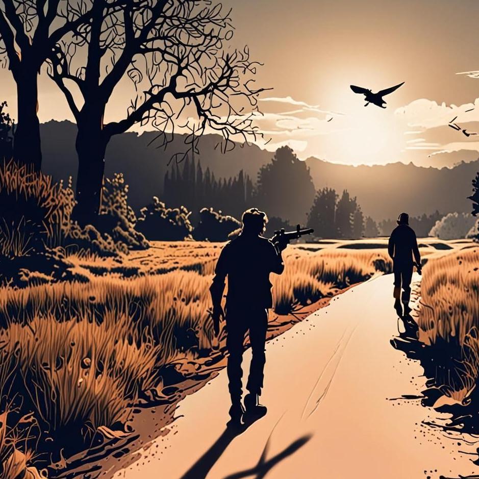 Dream : Chasing with a gun in a dream