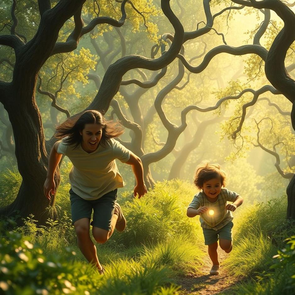 Dream : Chasing your own child in a dream