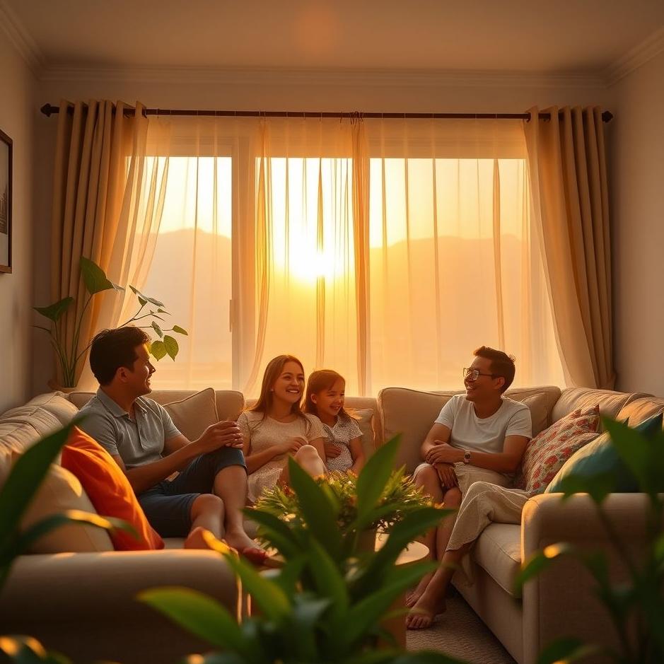 Dream : Chatting with the family in the dream