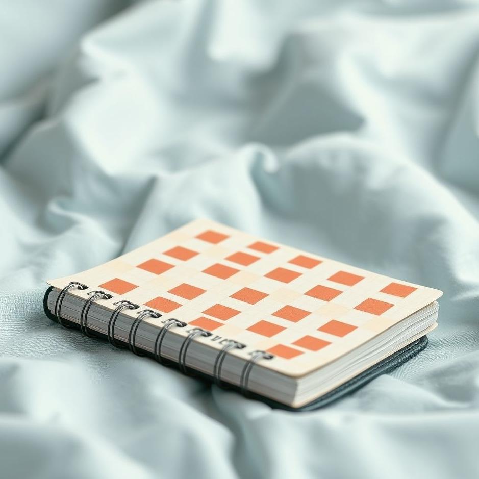 Dream : Checkered notebook in a dream