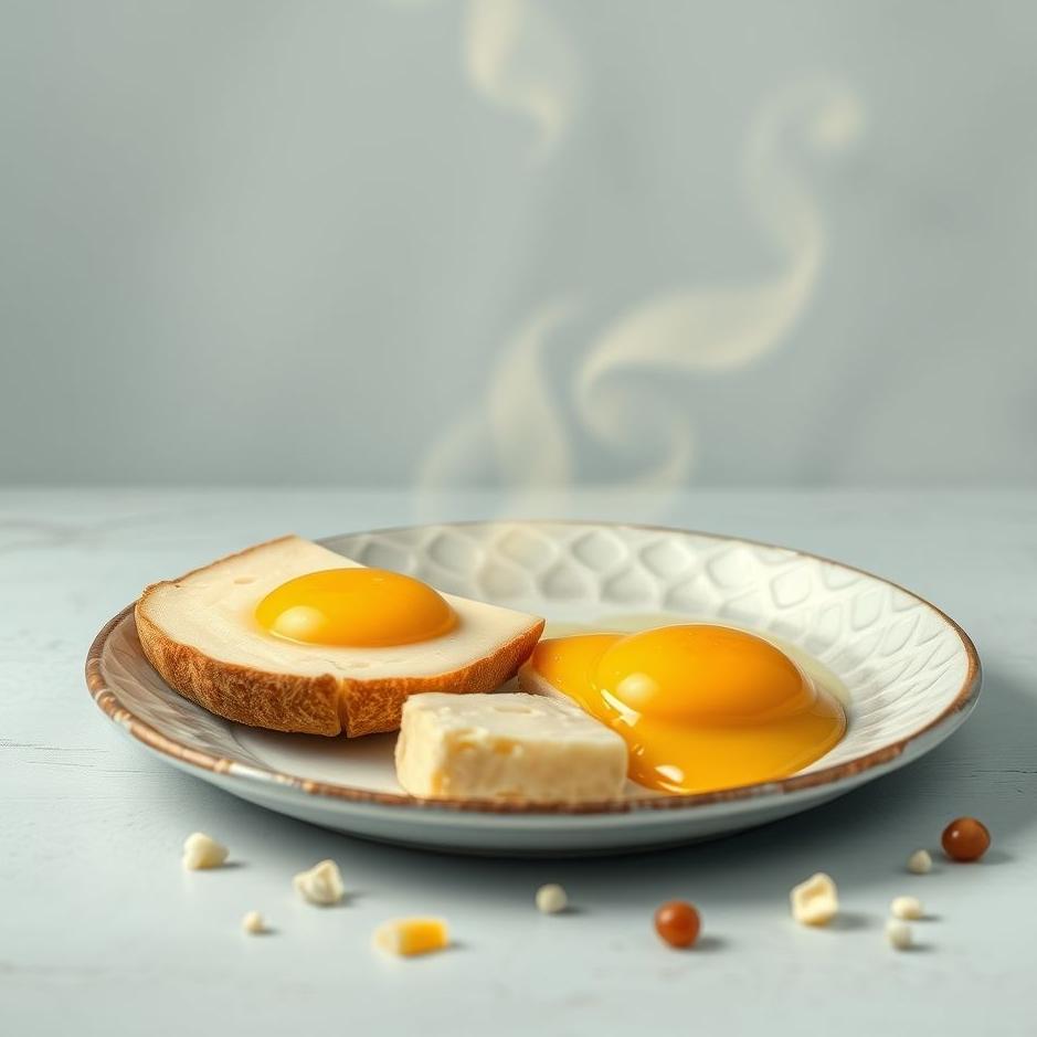 Dream : Cheese and eggs in a dream