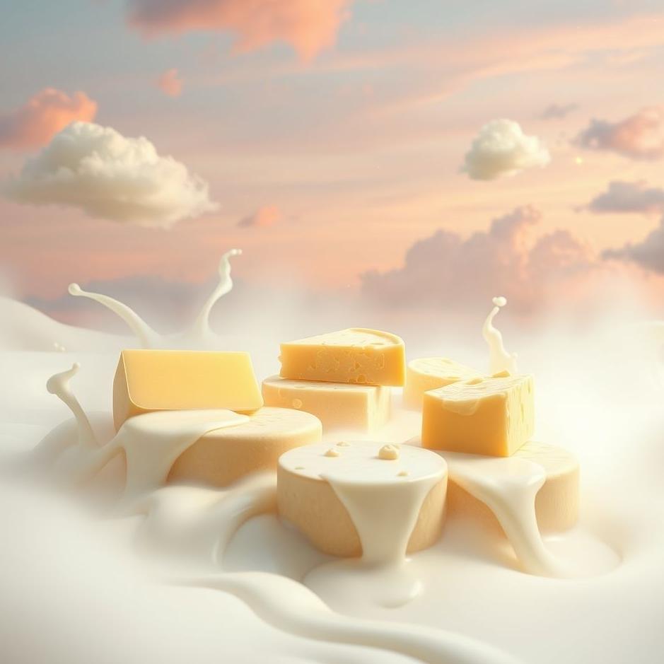 Dream : Cheese and milk in a dream