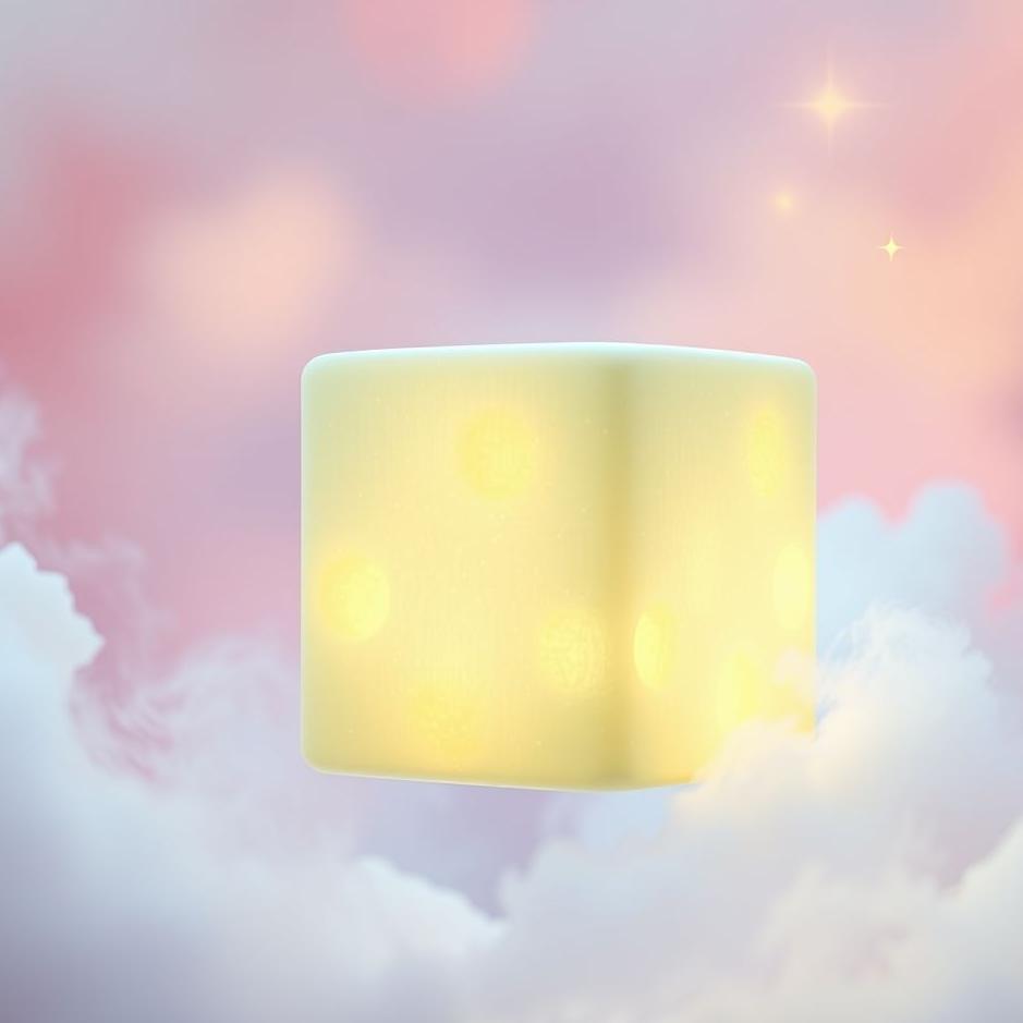 Dream : Cheese cube in a dream
