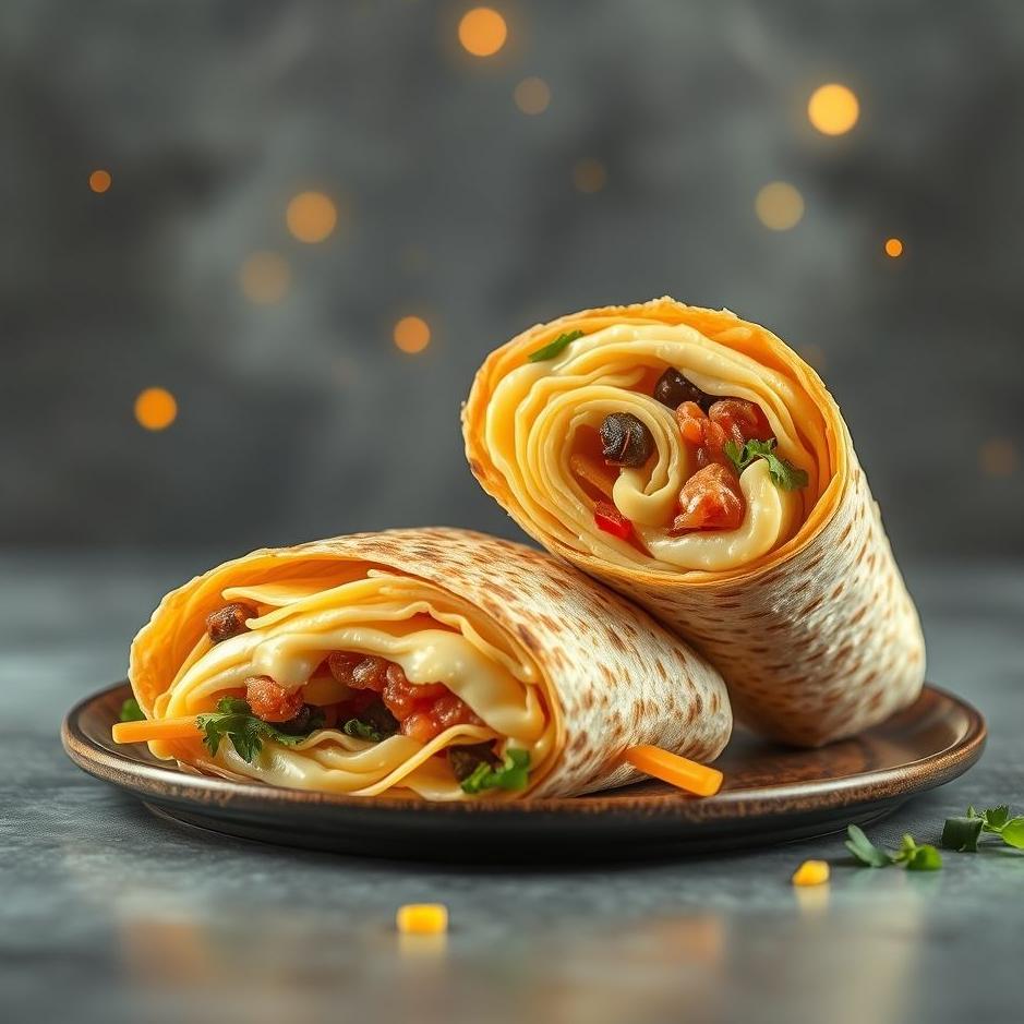 Dream : Cheese wrap in a dream
