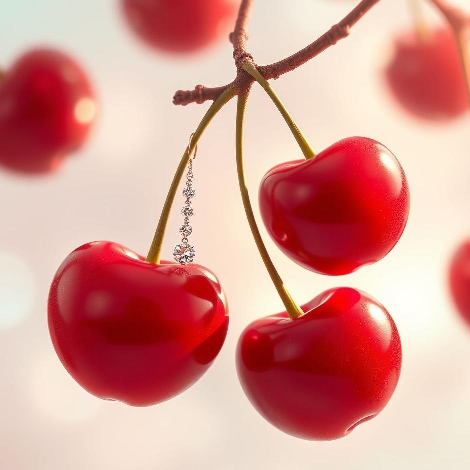 Dream : Cherries with earrings in a dream