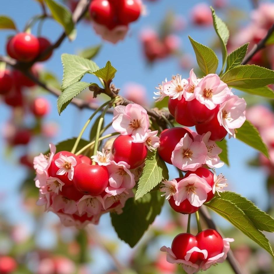 Dream : Cherry bunch in a dream